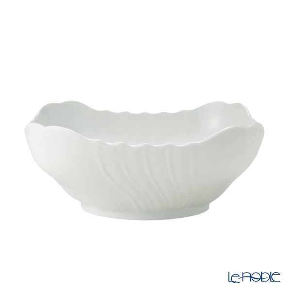 ジノリ1735／リチャード ジノリ（GINORI 1735／Richard Ginori） ベッキオホワイト サラダボウル（スクエア） 25cm