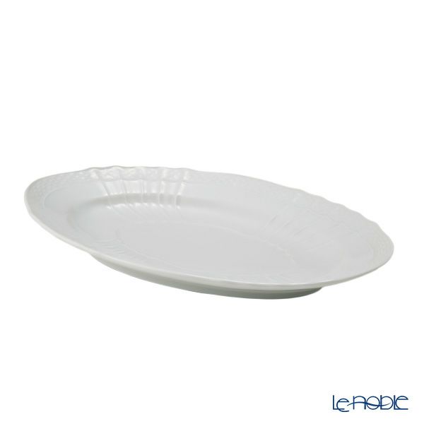 ジノリ1735／リチャード ジノリ（GINORI 1735／Richard Ginori） ベッキオホワイト ピクルス（オーバル） 23cm