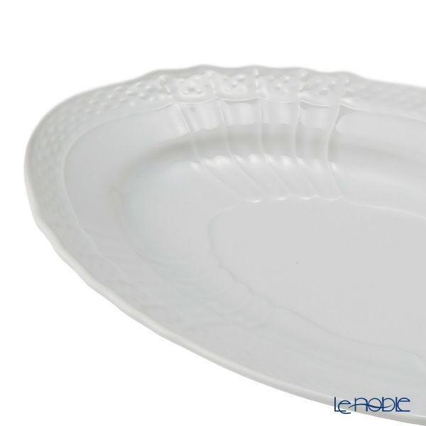 ジノリ1735／リチャード ジノリ（GINORI 1735／Richard Ginori） ベッキオホワイト ピクルス（オーバル） 23cm