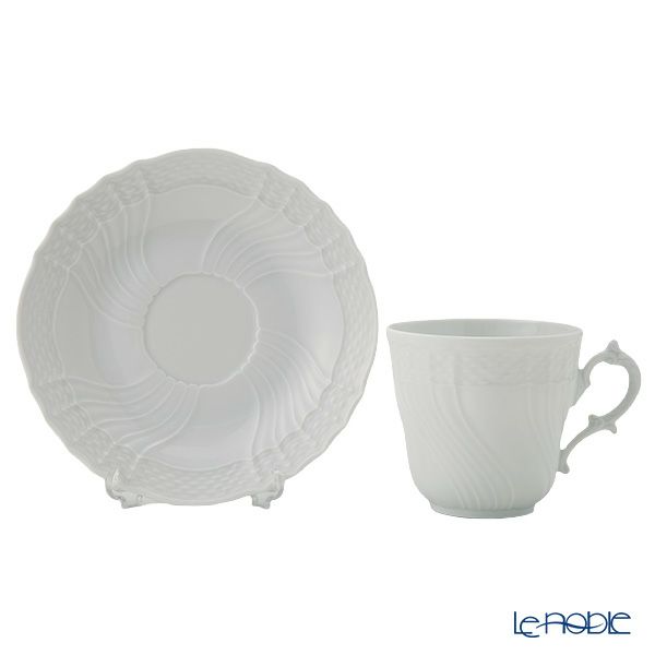 ジノリ1735／リチャード ジノリ（GINORI 1735／Richard Ginori） ベッキオホワイト コーヒーカップ＆ソーサー 200ml
