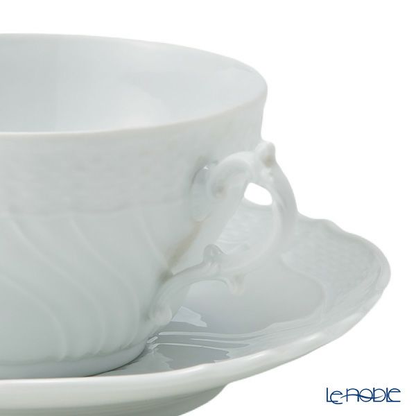 ジノリ1735／リチャード ジノリ（GINORI 1735／Richard Ginori） ベッキオホワイト ブレックファーストカップ＆ソーサー 300ml