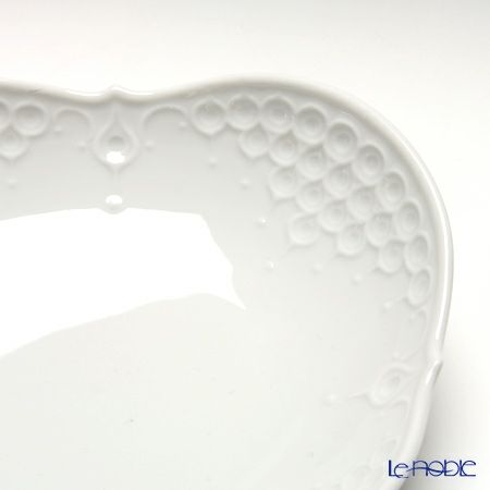 マイセン（Meissen） ホワイトレリーフ 000001／26284 オードブルディッシュ 16cm