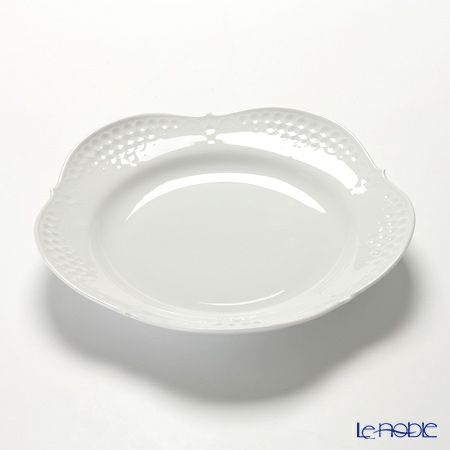 マイセン（Meissen） ホワイトレリーフ 000001／26475 プレート 26cm