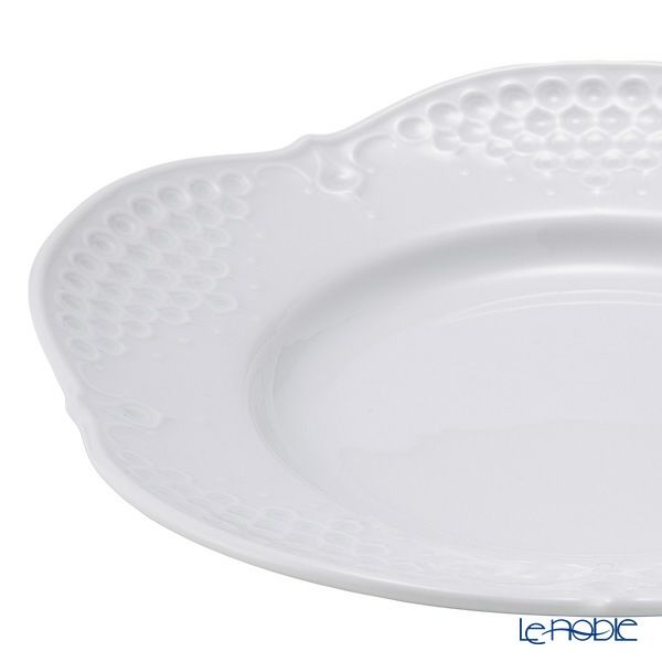 マイセン（Meissen） ホワイトレリーフ 000001／26501 プレート 19cm