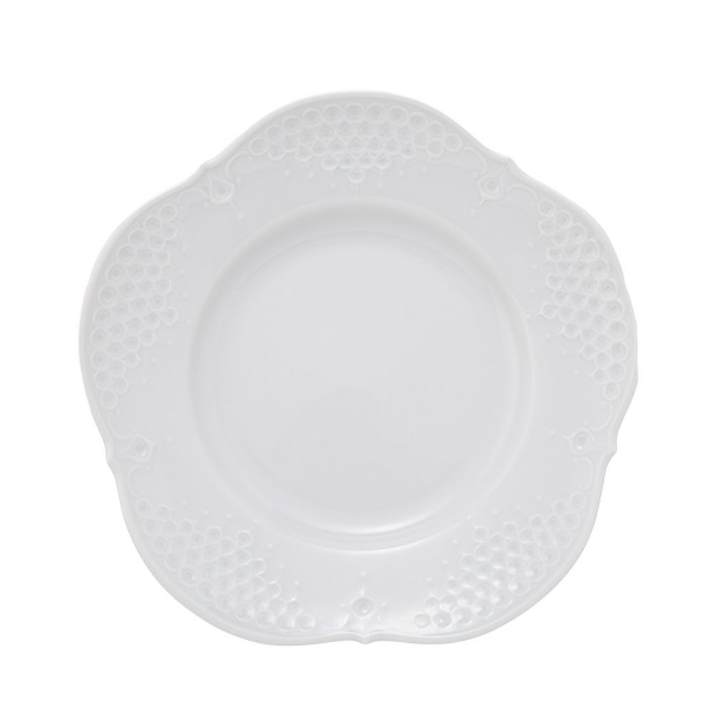 マイセン（Meissen） ホワイトレリーフ 000001／26501 プレート 19cm