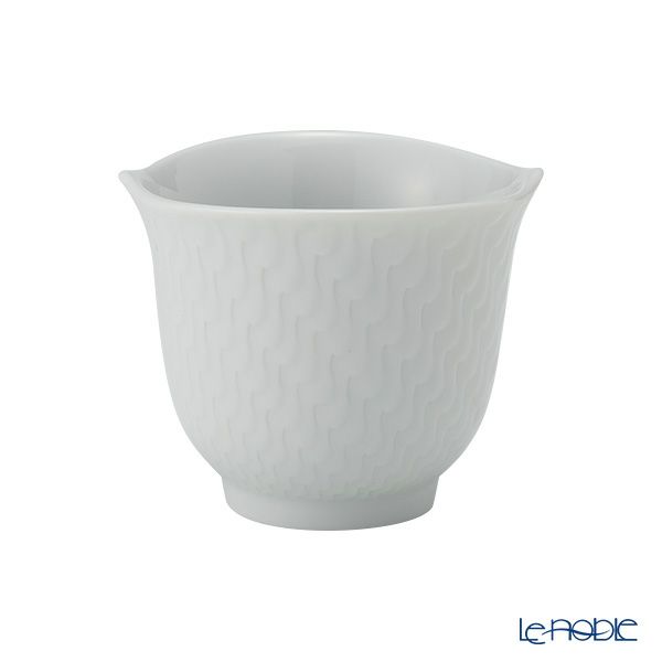 マイセン（Meissen） 波の戯れホワイト 000001／29190 湯のみ 6.5cm