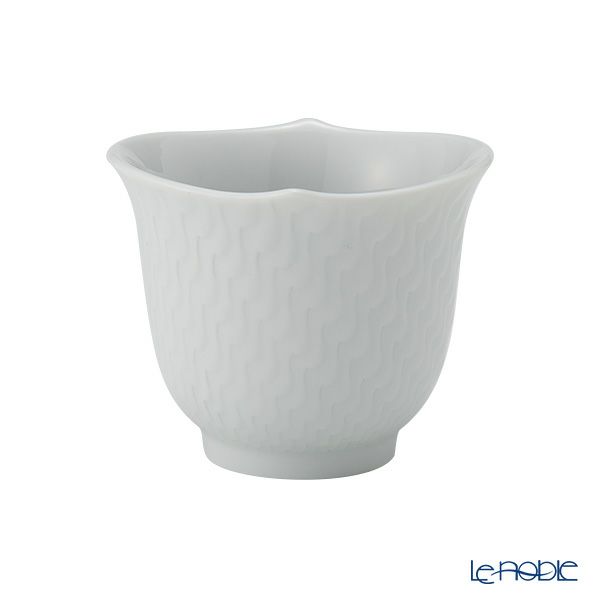 マイセン（Meissen） 波の戯れホワイト 000001／29190 湯のみ 6.5cm