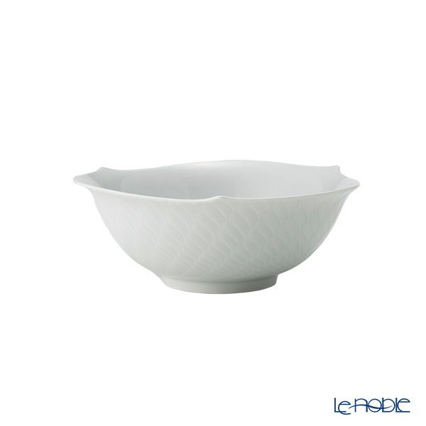 マイセン（Meissen） 波の戯れホワイト 000001／29411 サラダボウル 14.5cm