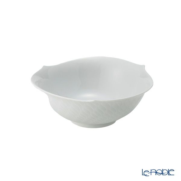 マイセン（Meissen） 波の戯れホワイト 000001／29411 サラダボウル 14.5cm