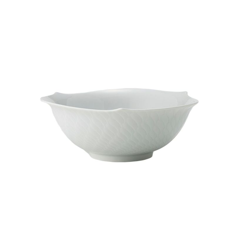 マイセン（Meissen） 波の戯れホワイト 000001／29411 サラダボウル 14.5cm