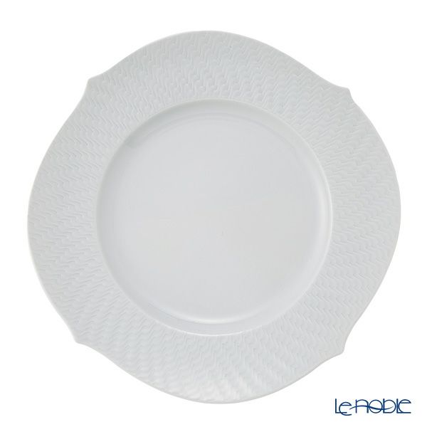 マイセン（Meissen） 波の戯れホワイト 000001／29479 プレート 28.5cm