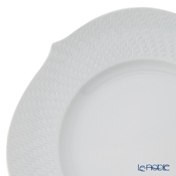 マイセン（Meissen） 波の戯れホワイト 000001／29479 プレート 28.5cm