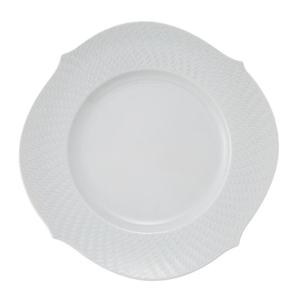 マイセン（Meissen） 波の戯れホワイト 000001／29479 プレート 28.5cm