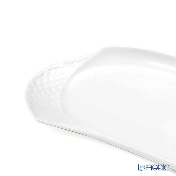 マイセン（Meissen） 波の戯れホワイト 000001／29509 トレイ 44cm