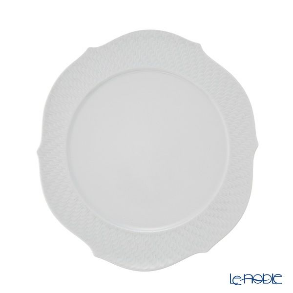 マイセン（Meissen） 波の戯れホワイト 000001／29510 ケーキプラター 26cm