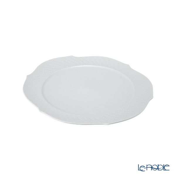 マイセン（Meissen） 波の戯れホワイト 000001／29510 ケーキプラター 26cm