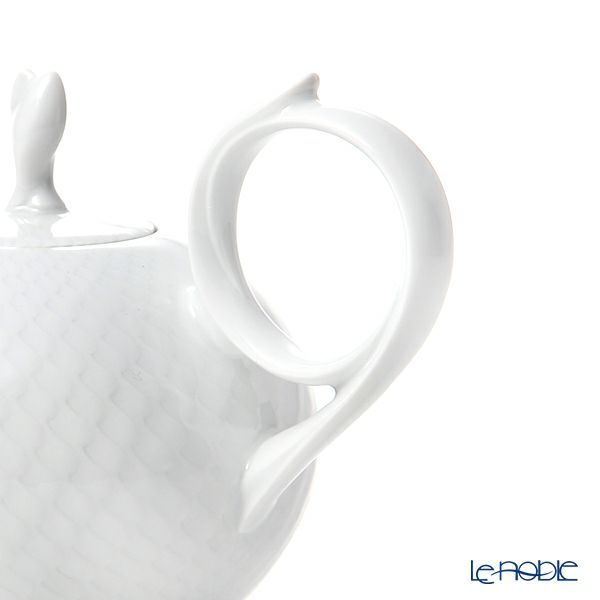 マイセン（Meissen） 波の戯れホワイト 000001／29722 ティーポット（S）