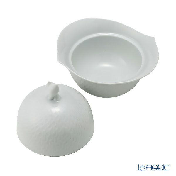 マイセン（Meissen） 波の戯れホワイト 000001／29824 シュガーボックス 200ml