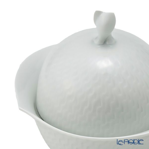 マイセン（Meissen） 波の戯れホワイト 000001／29824 シュガーボックス 200ml