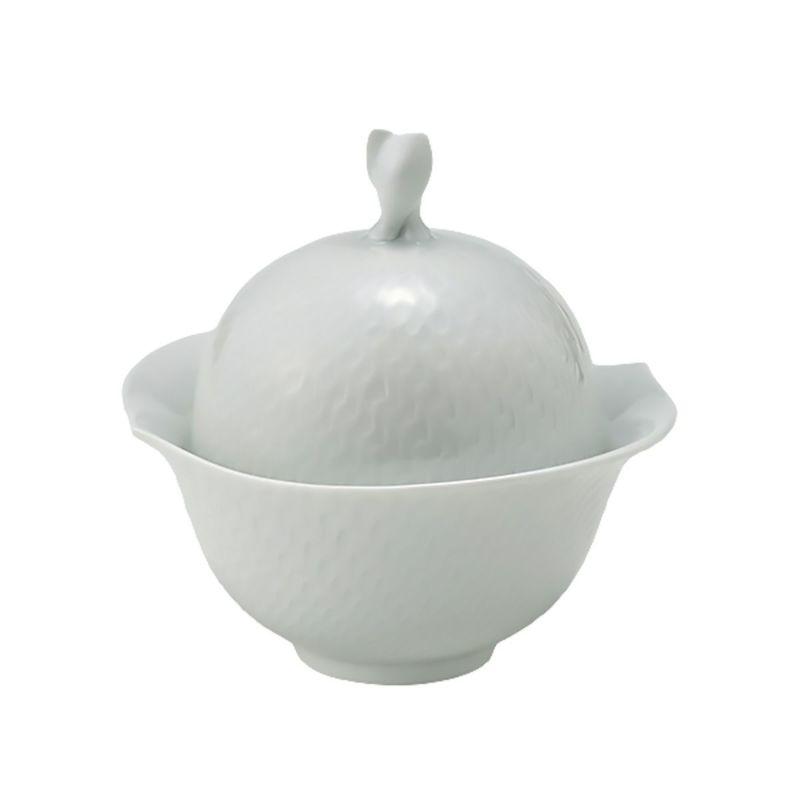 マイセン（Meissen） 波の戯れホワイト 000001／29824 シュガーボックス 200ml