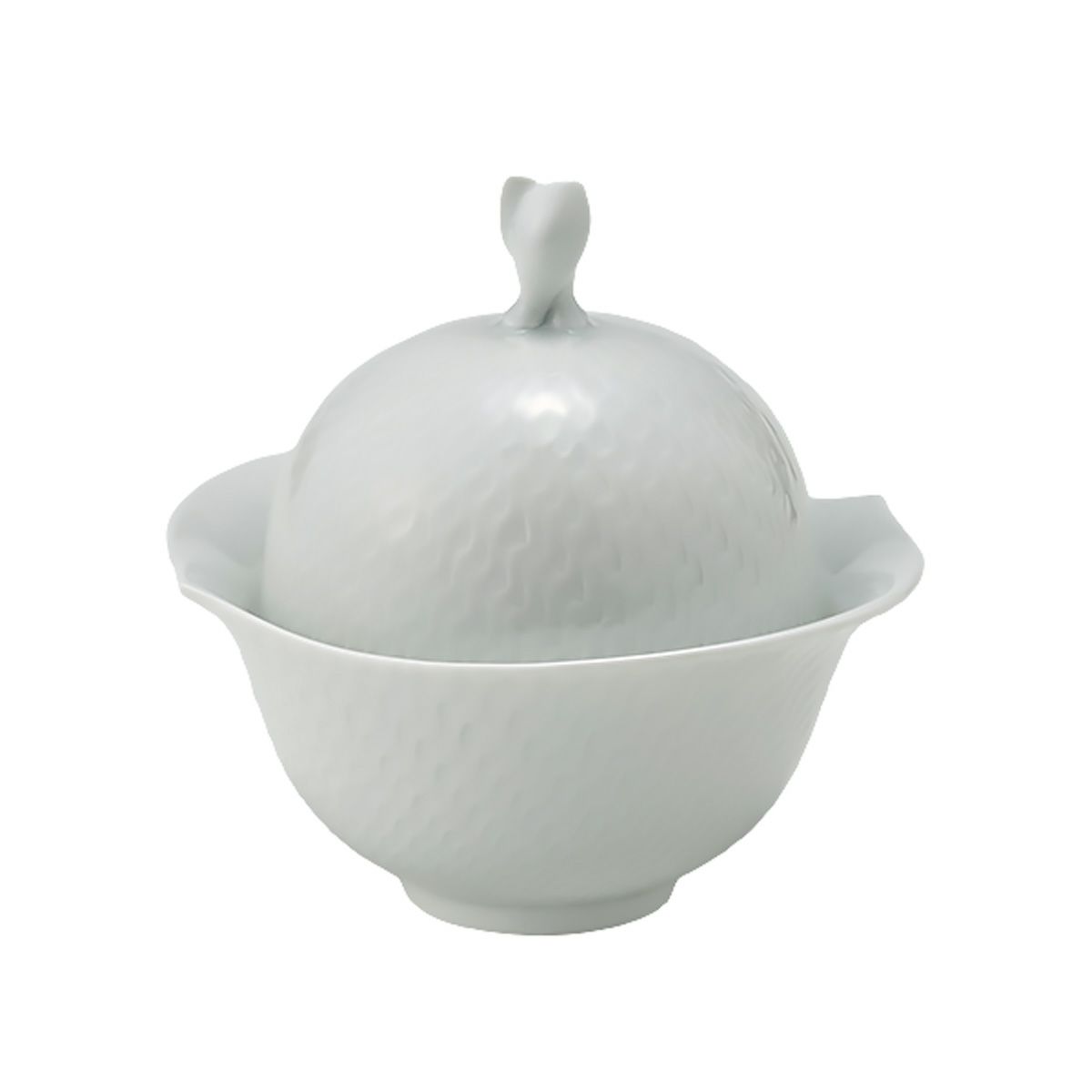 マイセン（Meissen） 波の戯れホワイト 000001／29824 シュガーボックス 200ml