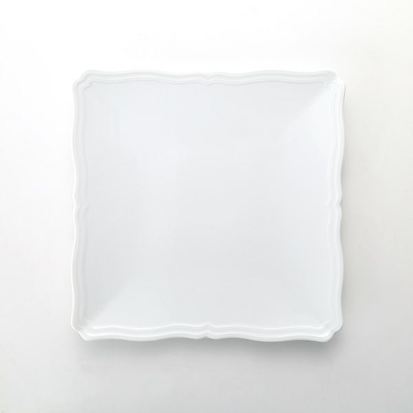 ジノリ1735／リチャード ジノリ（GINORI 1735／Richard Ginori） アンティコ ホワイト スクエアプレート 22cm