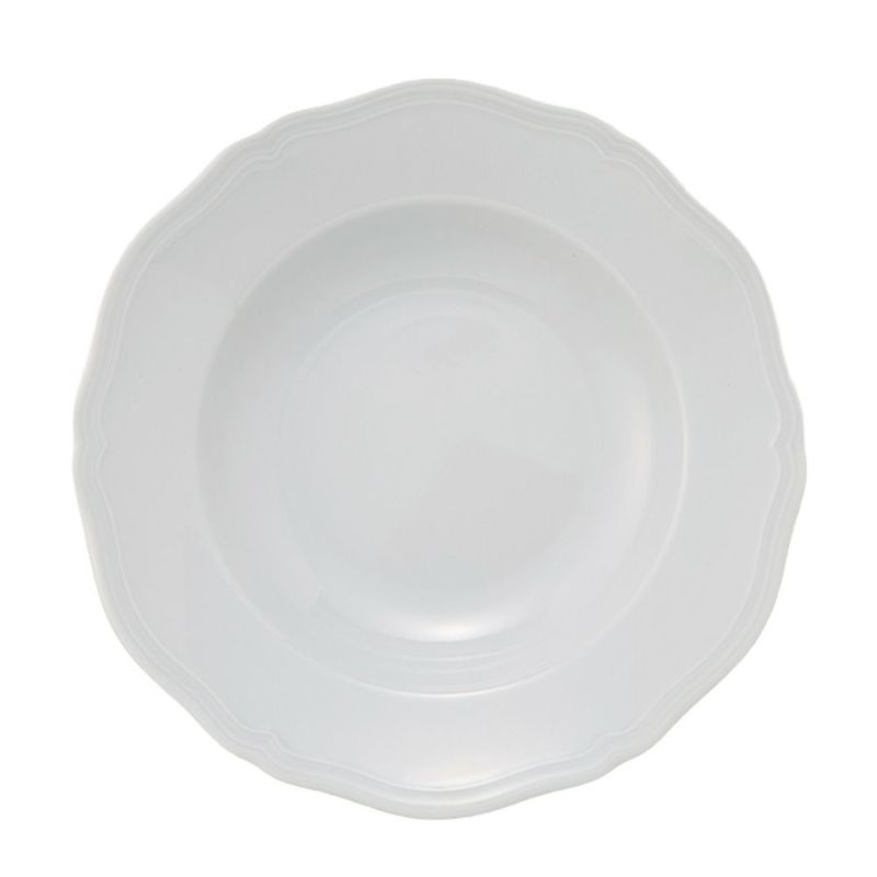 ジノリ1735／リチャード ジノリ（GINORI 1735／Richard Ginori） アンティコ ホワイト スーププレート 24cm