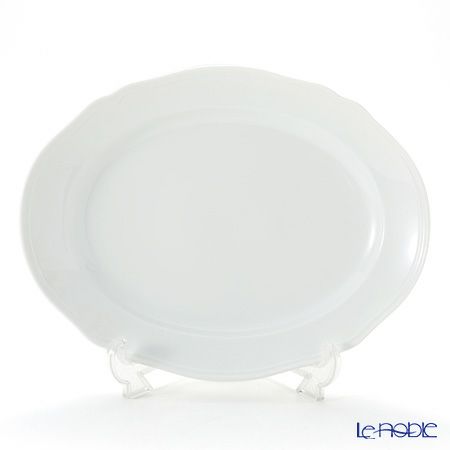 ジノリ1735／リチャード ジノリ（GINORI 1735／Richard Ginori） アンティコ ホワイト オーバルプラター 34cm