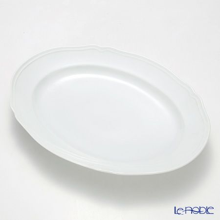 ジノリ1735／リチャード ジノリ（GINORI 1735／Richard Ginori） アンティコ ホワイト オーバルプラター 34cm
