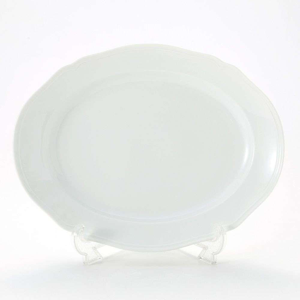 ジノリ1735／リチャード ジノリ（GINORI 1735／Richard Ginori） アンティコ ホワイト オーバルプラター 34cm