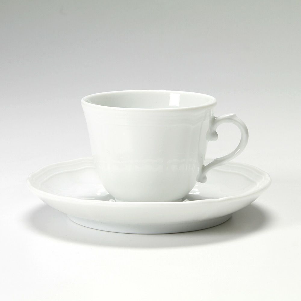 ジノリ1735／リチャード ジノリ（GINORI 1735／Richard Ginori） アンティコ ホワイト コーヒーカップ＆ソーサー