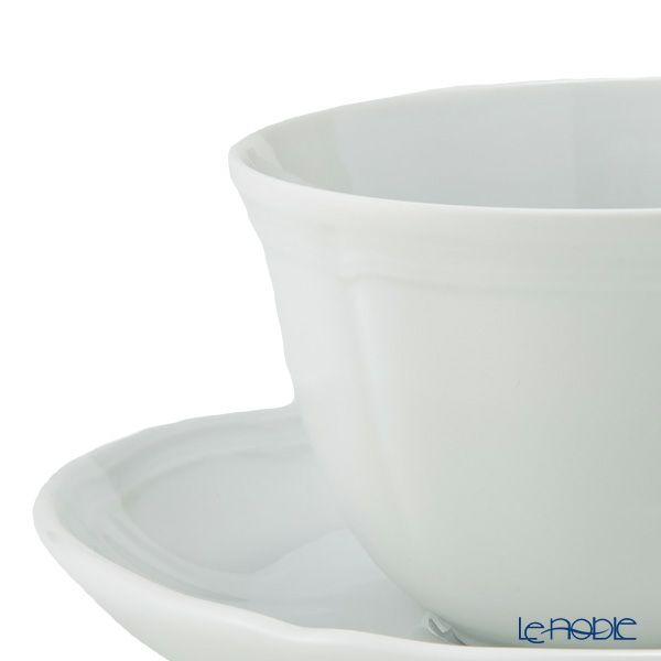 ジノリ1735／リチャード ジノリ（GINORI 1735／Richard Ginori） アンティコ ホワイト ブレックファーストカップ＆ソーサー 315ml