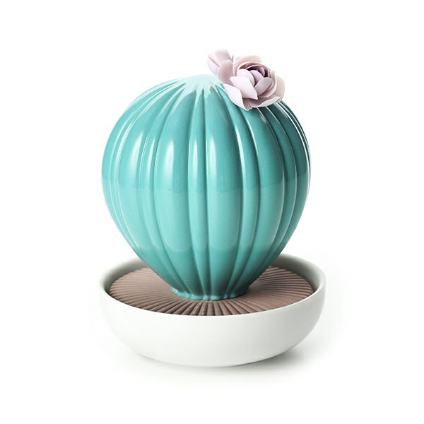 LLADRO リヤドロ パンダ 置物 陶器 高級磁器 希少 青の花 スペイン