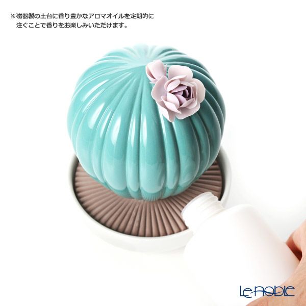 リヤドロ フェロカクタス‐ナイトアプローチ 40187（16×11cm）【リキッドディフューザーレフィル 1本付】