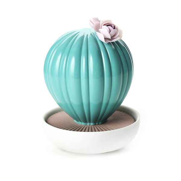 リヤドロ フェロカクタス‐ナイトアプローチ 40187（16×11cm）【リキッドディフューザーレフィル 1本付】