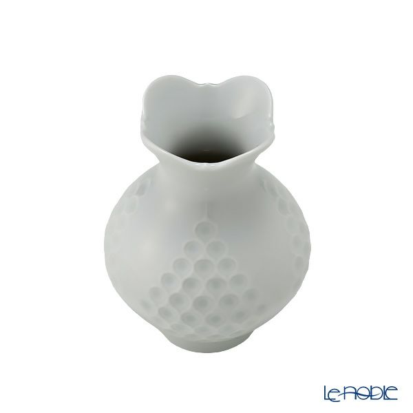 マイセン（Meissen） ホワイトレリーフ 000001／50104 ベース（花瓶）