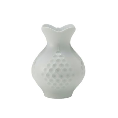 マイセン ホワイトレリーフ フラワーベース 花瓶 マイセン（Meissen） ホワイトレリーフ 000001／50104 ベース（花瓶