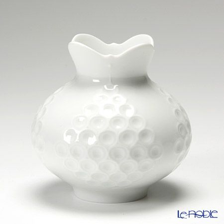 マイセン（Meissen） ホワイトレリーフ 000001／50139 ベース（花瓶）