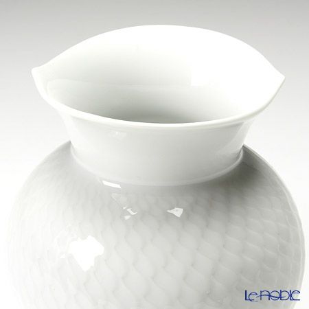 マイセン（Meissen） 波の戯れホワイト 000001／50142 ベース（花瓶） 13.5cm