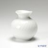 マイセン（Meissen） 波の戯れホワイト 000001／50143 ベース（花瓶） 9cm
