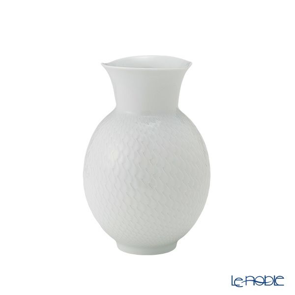 マイセン（Meissen） 波の戯れホワイト 000001／50226 ベース（花瓶） 50226