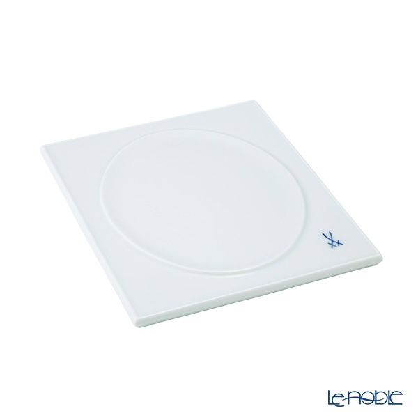 マイセン（Meissen） 陶板 000001／53n32 白磁 絵付用 18×15cm