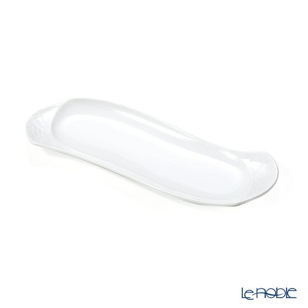 マイセン（Meissen） 波の戯れホワイト 000001／53256 トレイ 25cm