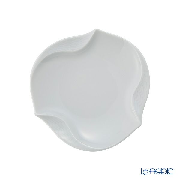 マイセン（Meissen） 波の戯れホワイト 000001／53574 ギフトプレート 12.5cm