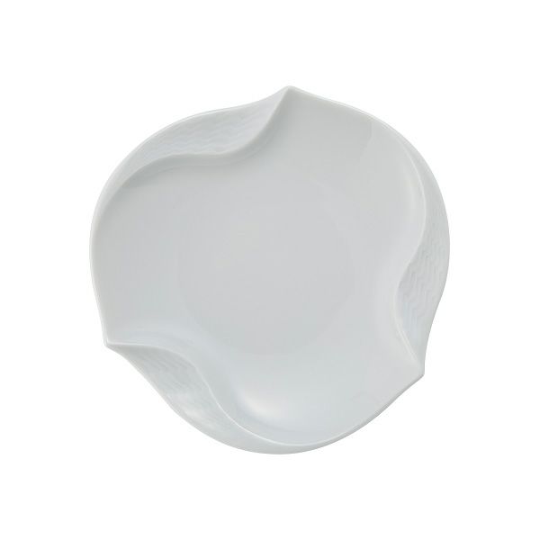 マイセン（Meissen） 波の戯れホワイト 000001／53574 ギフトプレート 12.5cm