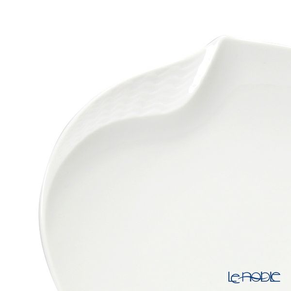 マイセン（Meissen） 波の戯れホワイト 000001／53576 ファンシーディッシュ