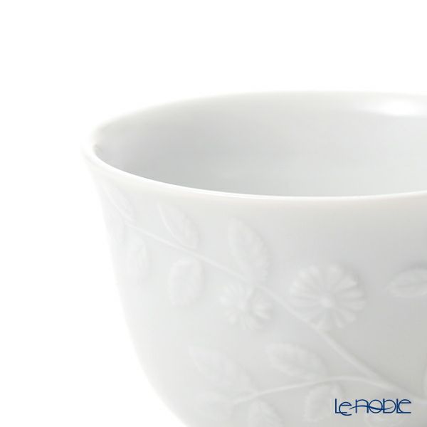 マイセン（Meissen） マイセン歴代レリーフ 白磁カップ（湯呑み） 1984年発表 000001／55954