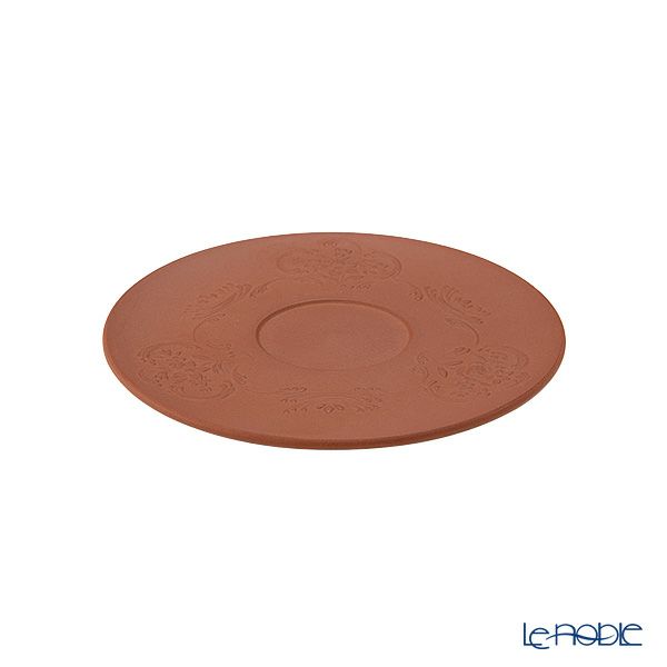 マイセン（Meissen） ビスク歴代レリーフ 000002／85668 湯のみ用ティーソーサー 1987年発表 ロカイユ模様