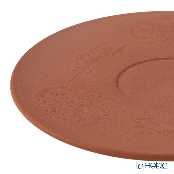 マイセン（Meissen） ビスク歴代レリーフ 000002／85668 湯のみ用ティーソーサー 1987年発表 ロカイユ模様