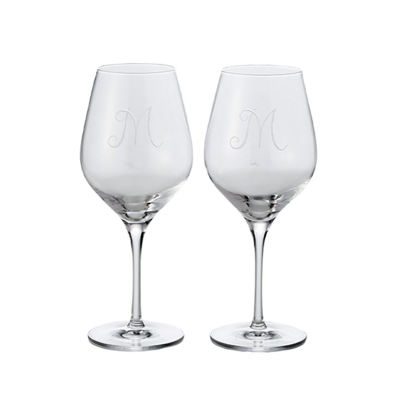 マイセン（Meissen） マイセンクリスタル M 38102 ワイングラス 21.5cm ペア